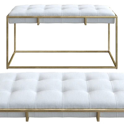 KELLEN UPHOLSTERED BENCH — Ver 4