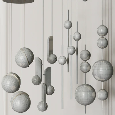 Four Pendant Lights amazing set vol.26 — Вид 2