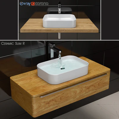Умывальник RAVAK Ceramic Slim R — Вид 1