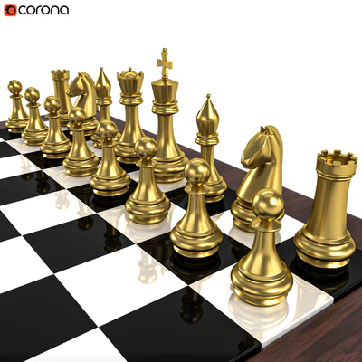 Chess 01 Metal version — Вид 4