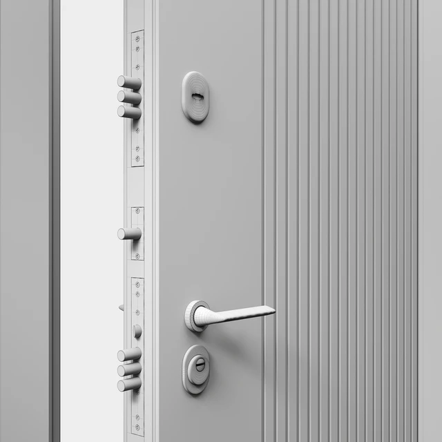 Entrance door and concealed door — Descargar
