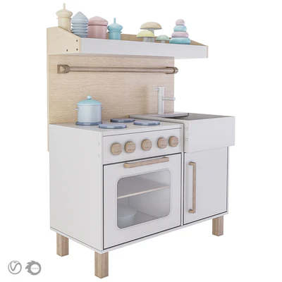 Ellipse Children's play kitchen — Ver 5