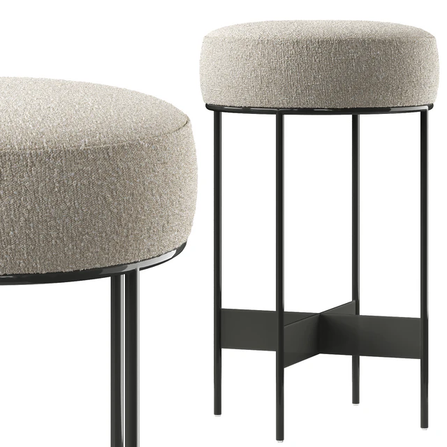 Meyer Dark Pewter Metal Counter Stool — Descargar