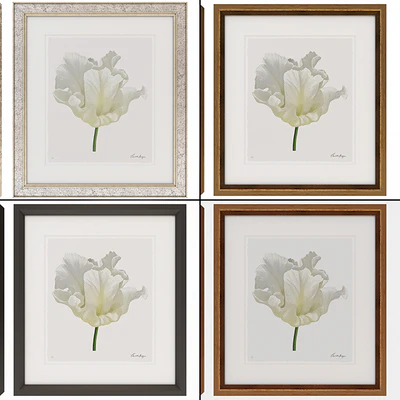 Charlotte Morgan White Watercolour Tulips — Вид 2