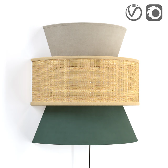 Raffia lamp, Dolkie — Descargar
