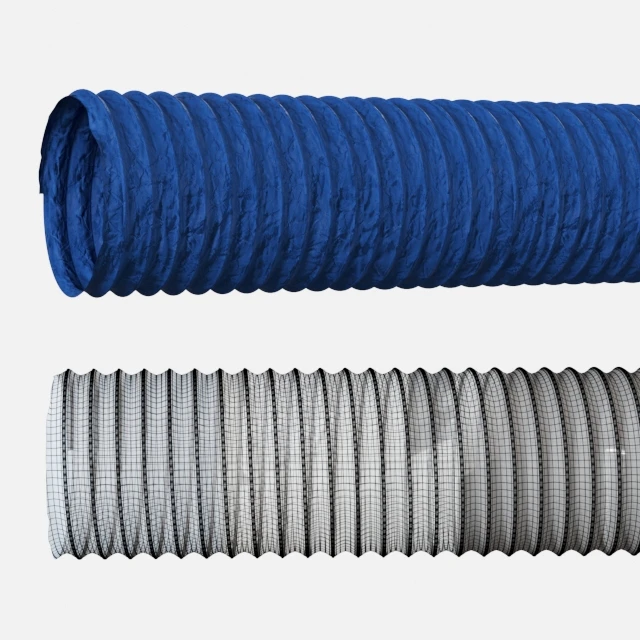 Corrugated ventilation pipe with diffuser — Descargar