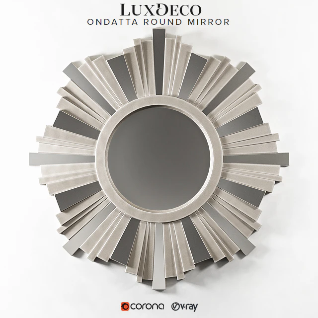 LUXDECO ONDATTA ROUND MIRROR — Descargar