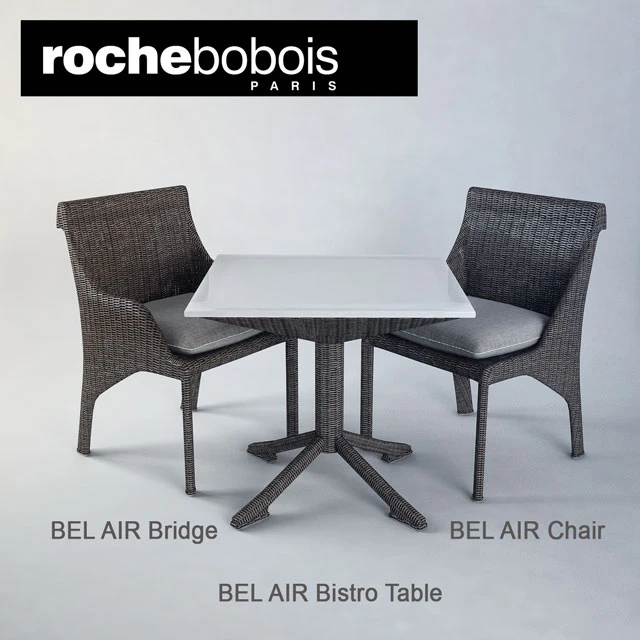 BEL AIR Chairs &amp; Table — Descargar