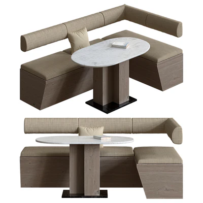 Corner sofa for the kitchen — Ver 1