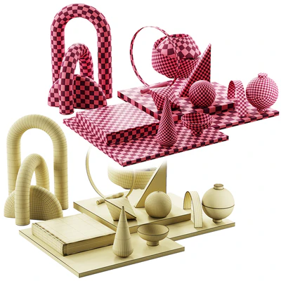 009 geometric figure set 002 — Ver 3