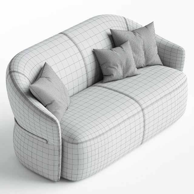 MADAME BUTTERFLY 2 seater sofa By Flou — Скачать