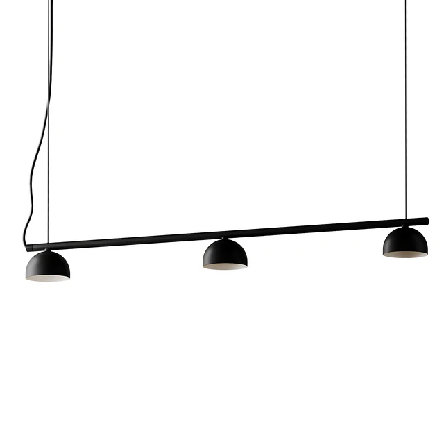 Blush rail 3 pendant lamp from Morten & Jonas — Descargar