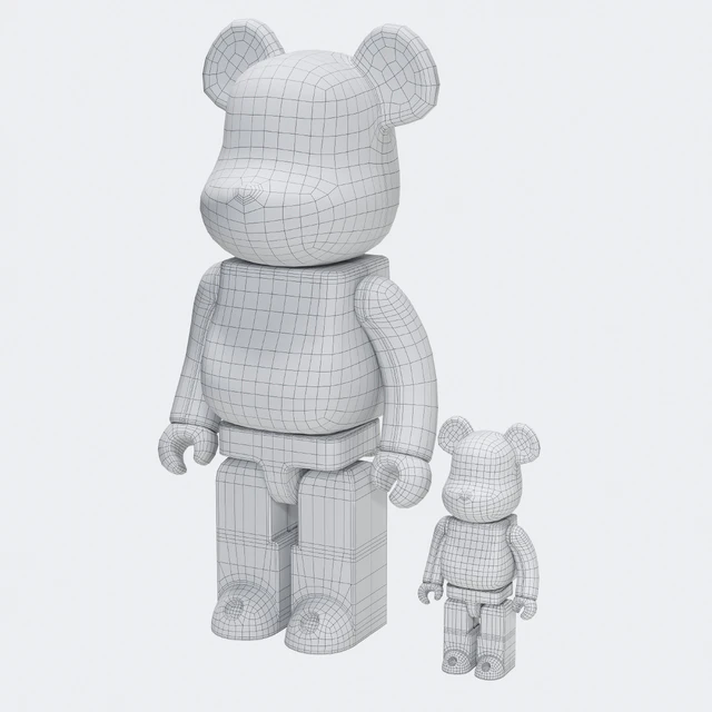 Bearbrick / Piet Mondrian — Descargar