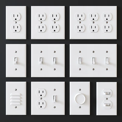US electrical outlets and switches — Вид 1