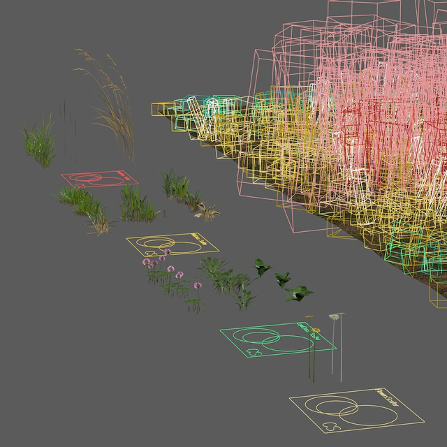 Realistic meadow grass — Descargar