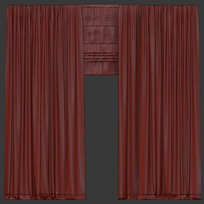 Curtains with tulle. — Ver 3