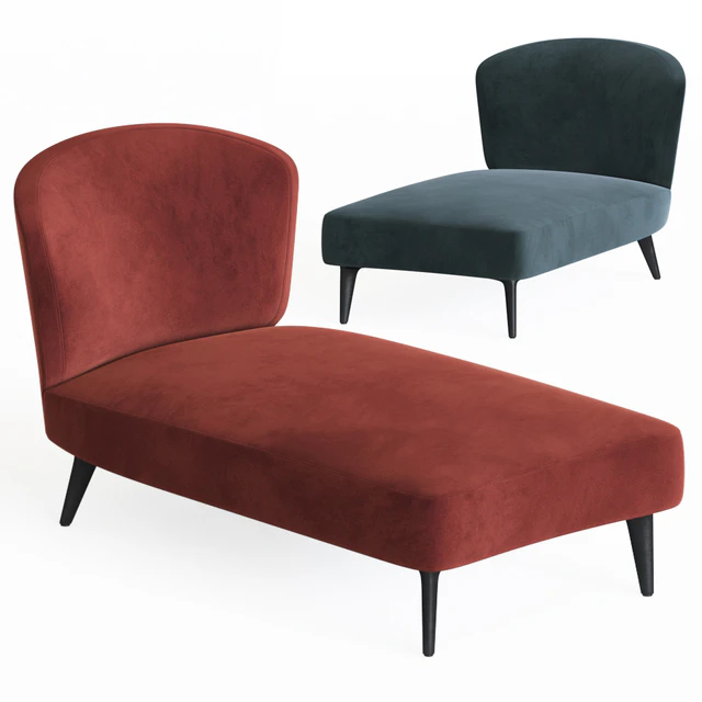Aston Chaise longue Minotti — Скачать