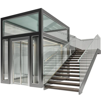ELEVATOR AND STAIR NO10 — View 3