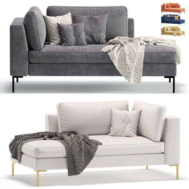 Daybed Kona 5 Colors Version/Кушетка Kona — Descargar