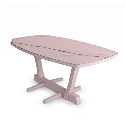 Conoid dining table by George Nakashima — View 2