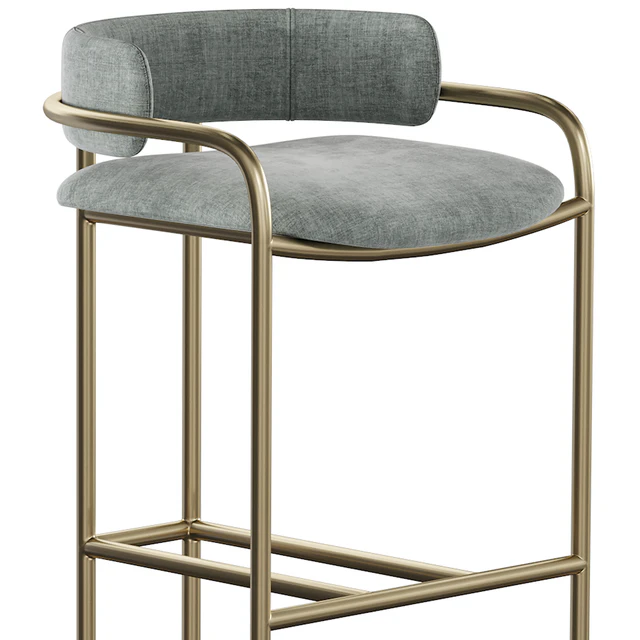 West Elm-Lenox Velvet Counter Stool — Descargar