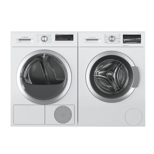 Bosch Washer Serie 6 Dryer Serie 4 Laundry Room — Descargar