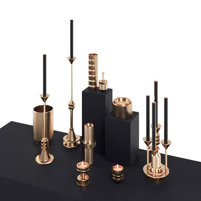 Tom Dixon COG Candle Collection — Ver 2
