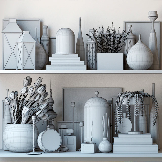 Black and white decor set 3 — Скачать