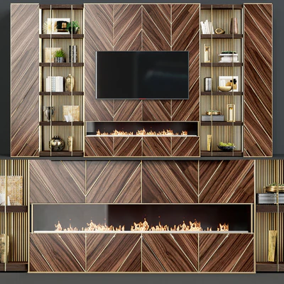 TV wall modern 44 — Вид 1
