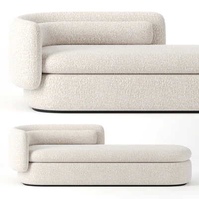 Group Chaise Lounge by Philippe Malouin for SCP — Ver 1