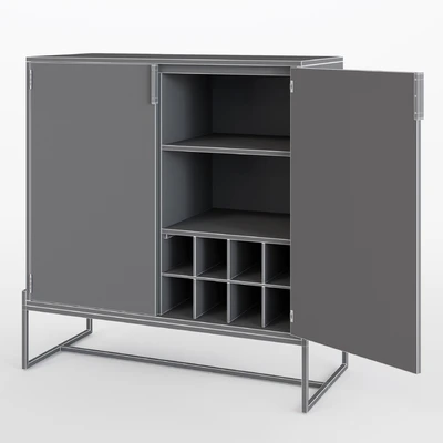 Article Oscuro Walnut Cabinet — Ver 3