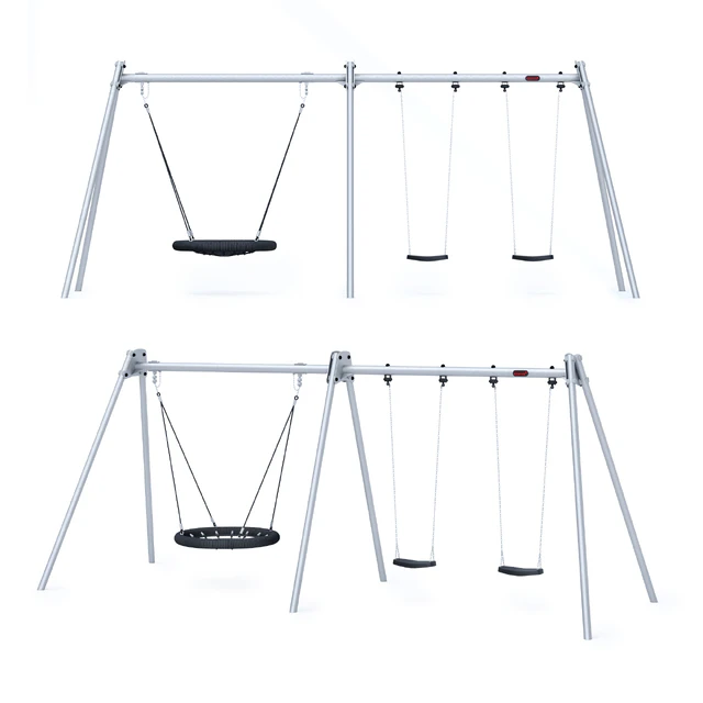 Swing steel Standard + Nest 2,5m Kompan — Descargar