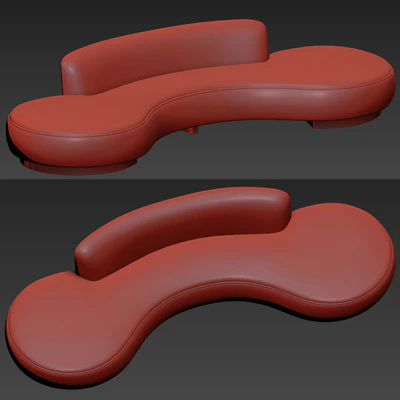 New Upholstery Sofa by Vladimir Kagan — Вид 2