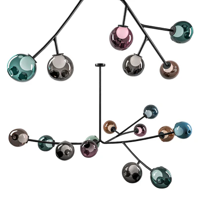 BOCCI 28 Armature Chandelier 13 pieces — Ver 1