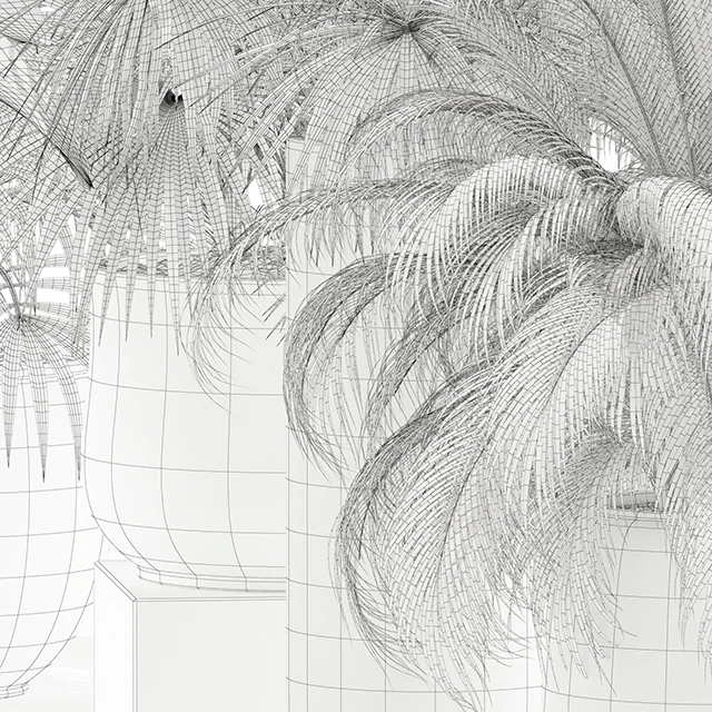 Plants collection 147 handmade pots East style — Descargar