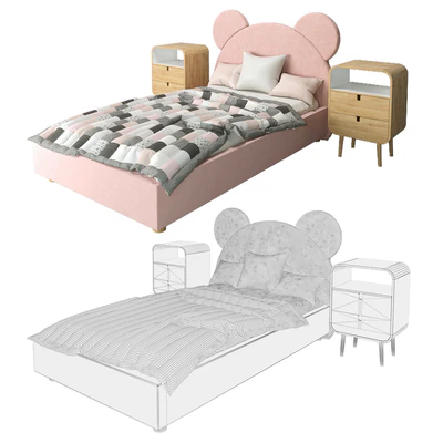 Детская кровать Teddy — Вид 2