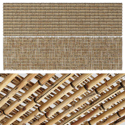 Ceiling bamboo crooked branch low n8 — Ver 1