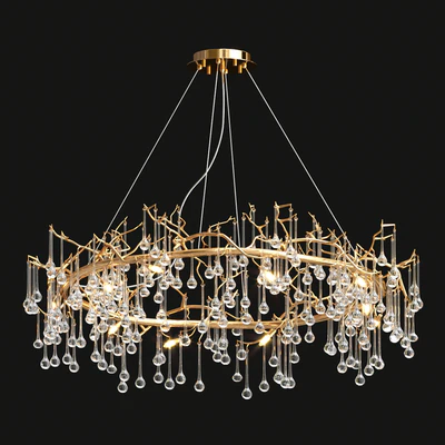 Droplight Chandelier by OasisLamps — Ver 3