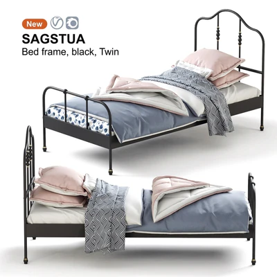 IKEA SAGSTUA Bed — Ver 1