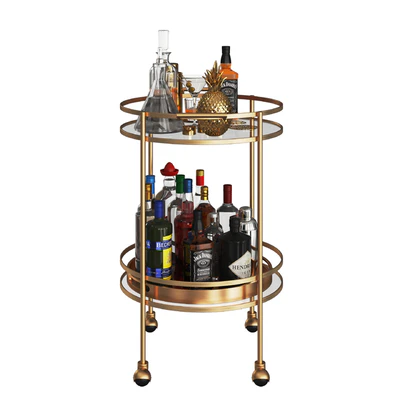 Mini Bar Beverage Table — Ver 3