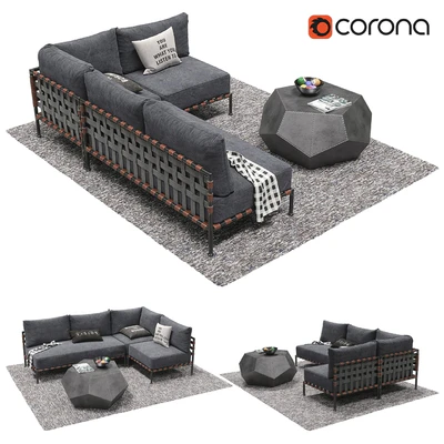 RH / FLYNN LOUNGE COLLECTION — Ver 1