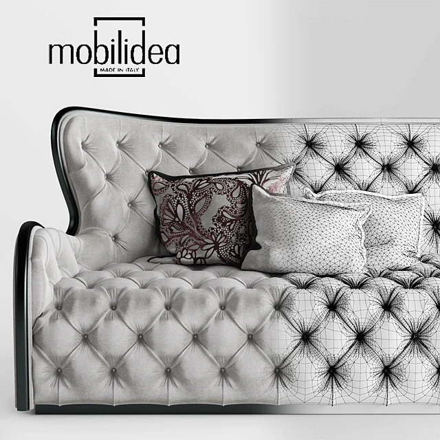 Диван и кресло mobilidea MARGOT DIVANO — Скачать