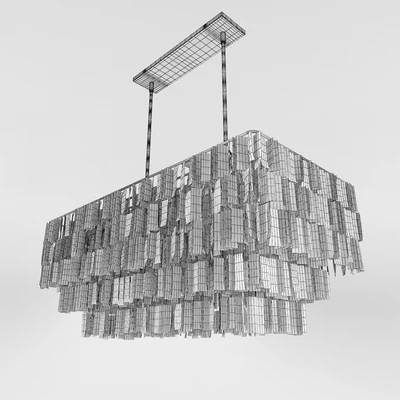 hanging Capiz Chandelier — Вид 3
