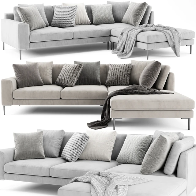 West Elm Harper With Ottoman — Descargar