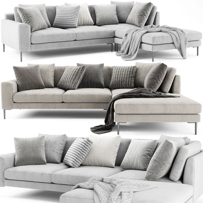West Elm Harper With Ottoman — Ver 1