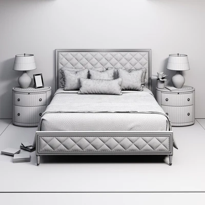Bed Caracole Diamonds are Forever — Ver 3