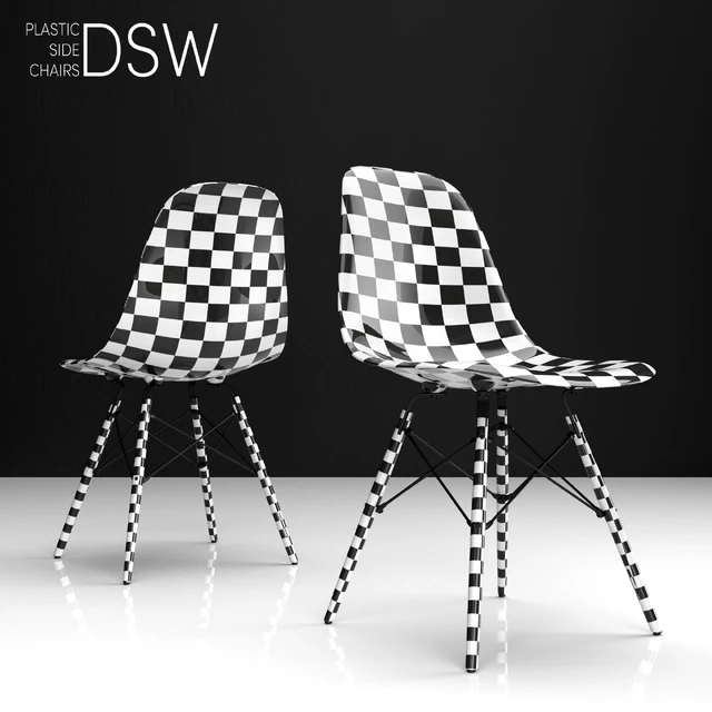 Eames DSW plastic side chair — Скачать