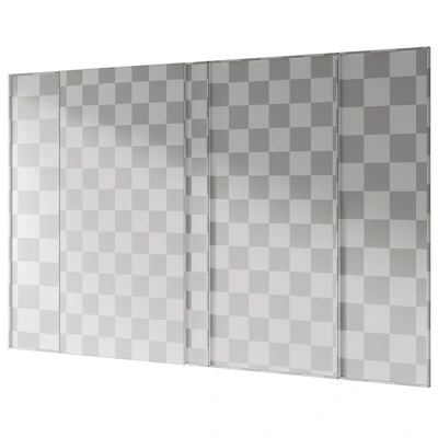 Decorative wall made of stone and wood 006 — Ver 2