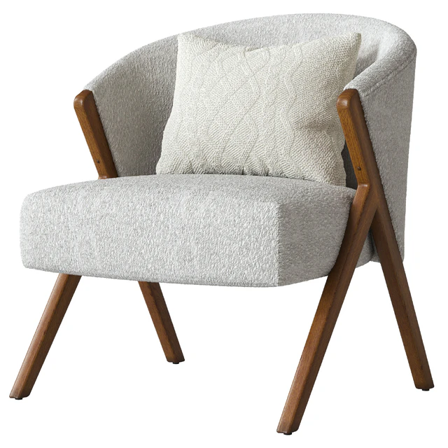 UPHOLSTERED BOUCLÉ ARMCHAIR ZARA HOME — Descargar