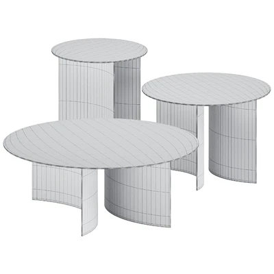Coffee Tables Pierre by Flou — Ver 2